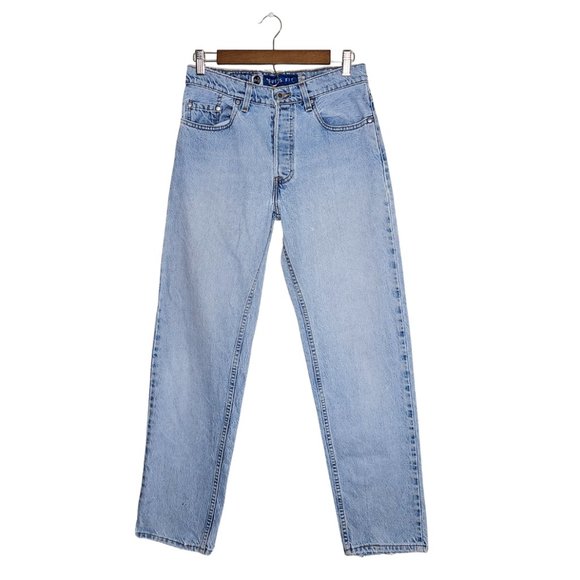 Levi's Silver Tab Guys Fit Light Wash Button Up Jeans - Picture 1 of 9